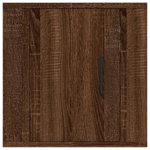 Wall Mounted TV Cabinet Brown Oak 40x34.5x40cm - Image 5