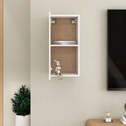 TV Cabinet White 30.5x30x60cm Engineered Wood - Image 11