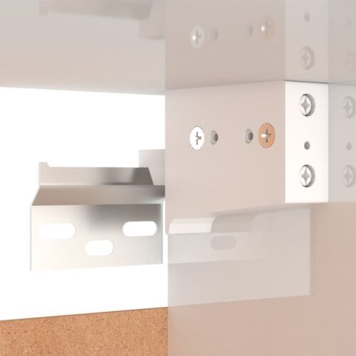 Wall Mounted TV Cabinet High Gloss White 30.5x30x30cm - Image 11