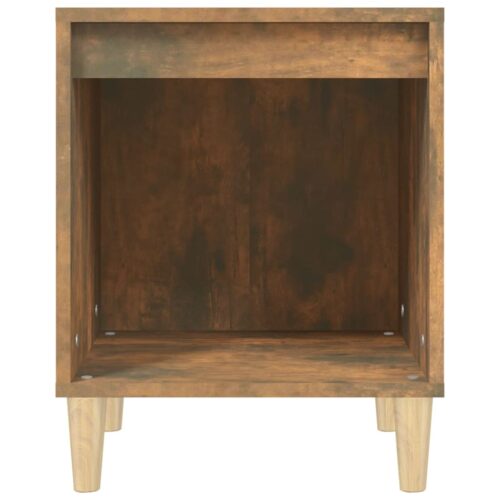 Bedside Cabinets 2pcs Smoked Oak 40x35x50cm - Image 6
