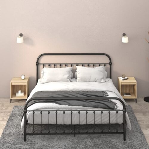 Bedside Cabinets 2pcs Sonoma Oak 40x35x50cm - Image 10