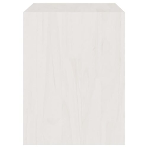 Bedside Cabinets 2pcs White 40x30.5x40cm Solid Pinewood - Image 6