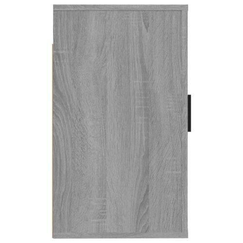 Wall Mounted TV Cabinet Grey Sonoma 40x34.5x60cm - Image 6