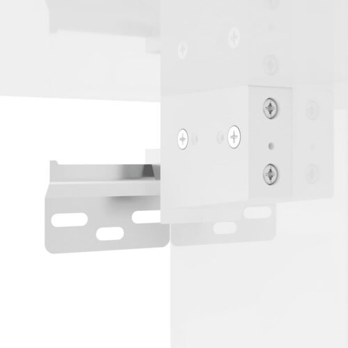 Wall Mounted TV Cabinet High Gloss White 40x34.5x60cm - Image 9