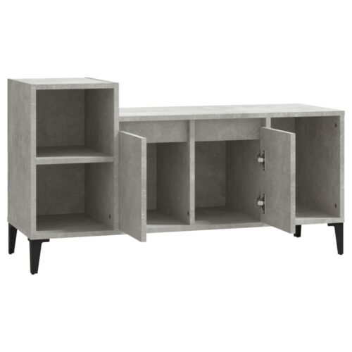 TV Cabinet Concrete Grey 100x35x55cm Engineered Wood - Image 6
