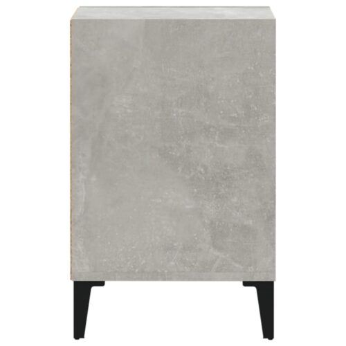 TV Cabinet Concrete Grey 100x35x55cm Engineered Wood - Image 7