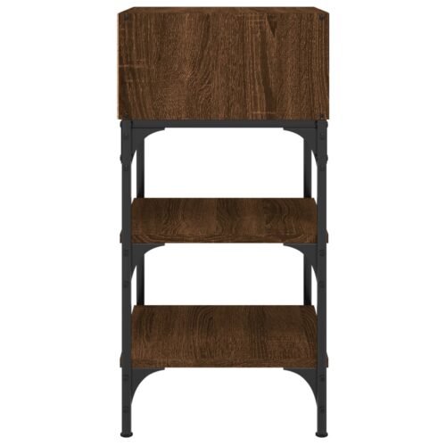 Bedside Tables 2pcs Brown Oak 35x34.5x70cm Engineered Wood - Image 7