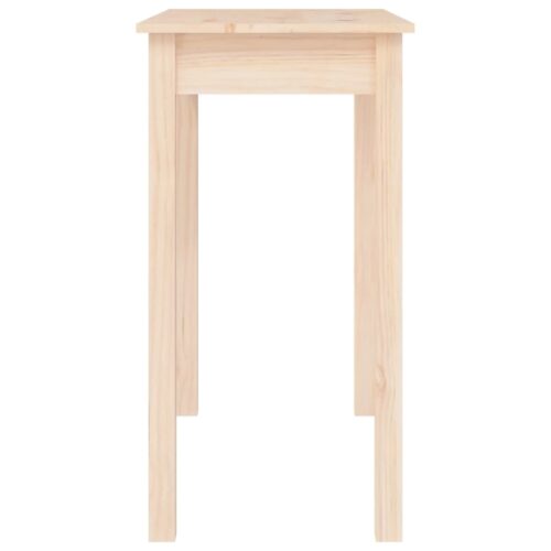 Console Table 80x40x75cm Solid Wood Pine - Image 6