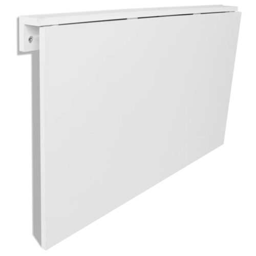 Folding Wall Table White 100x60cm - Image 5