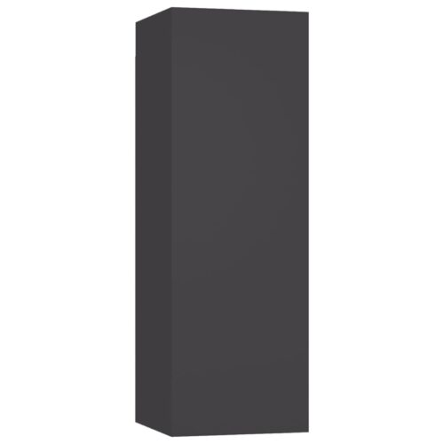 TV Cabinets 4pcs Grey 30.5x30x90cm Engineered Wood - Image 4