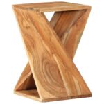 Side Table 35x35x55cm Solid Wood Acacia