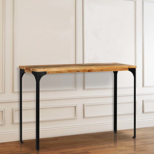 Console Table 120x35x76cm Solid Reclaimed Wood - Image 9