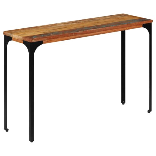 Console Table 120x35x76cm Solid Reclaimed Wood - Image 11
