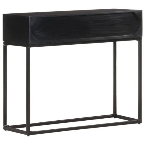 Console Table 90x35x76cm Solid Mango Wood - Image 4