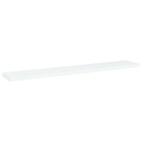 Bookshelf Boards 4pcs White 60x10x1.5cm Engineered Wood - Image 2