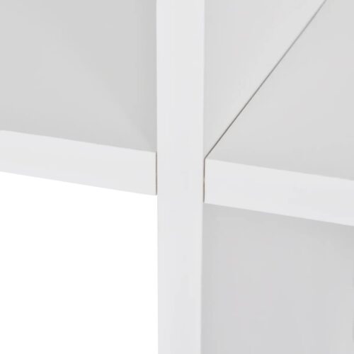 Staircase Bookcase/Display Shelf 107cm White - Image 5