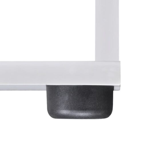Staircase Bookcase/Display Shelf 107cm White - Image 6