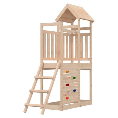 Outdoor Playset 52.5x110.5x214cm Solid Wood Pine