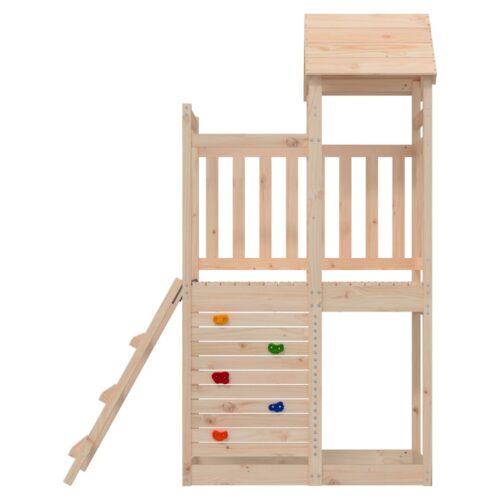 Outdoor Playset 52.5x110.5x214cm Solid Wood Pine - Image 4