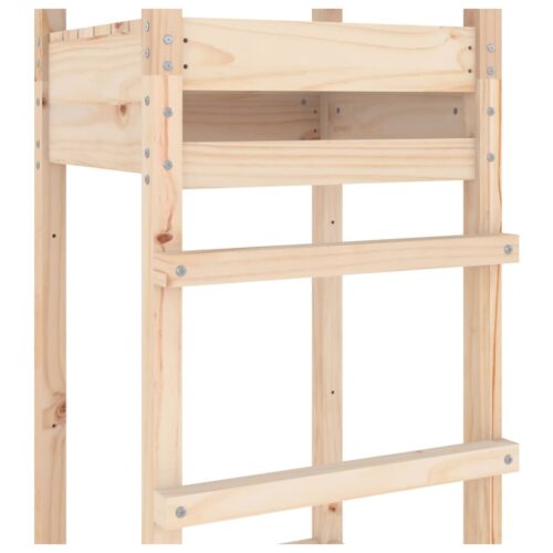 Play Tower 52.5x46.5x206.5cm Solid Wood Pine - Image 6