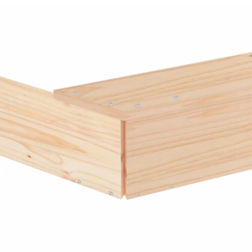 Sandbox with Seats Octagon Solid Wood Pine - Image 6