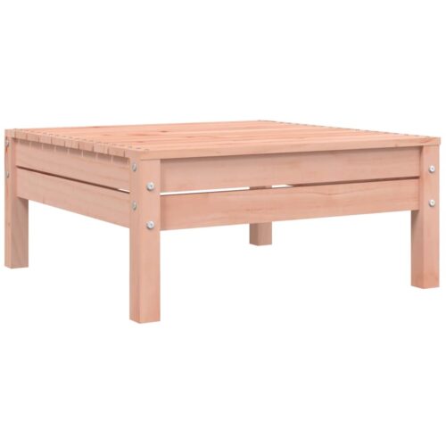 Wood Timber Outdoor Footstool Garden Patio Bench Ottoman Stool Chair Seat Grey - Image 4