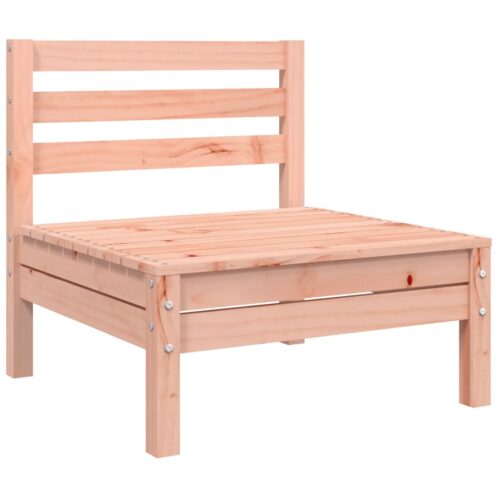 Garden Sofa Armless with Cushions Solid Wood Douglas - Image 4