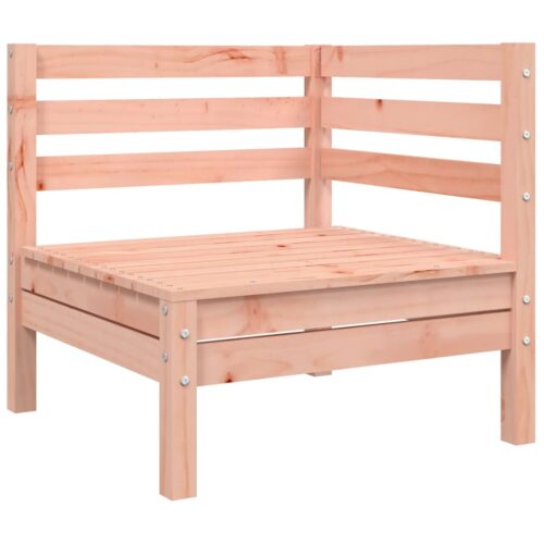 Garden Sofa Corner with Cushions Solid Wood Douglas - Image 5