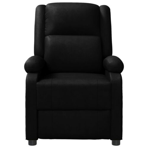 Massage Chair Black Faux Leather - Image 3