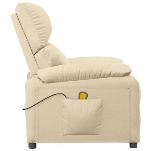 Massage Chair Cream Fabric - Image 5