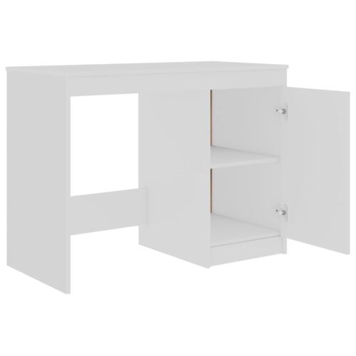 Wooden Computer Desk Home Office Study Storage Drawers Shelf Work Craft Table - Image 5