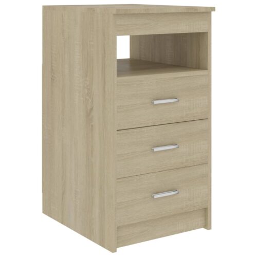 Desk Sonoma Oak 140x50x76cm Engineered Wood - Image 6