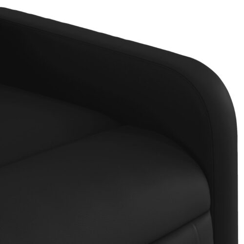 Electric Massage Recliner Chair Black Faux Leather - Image 10