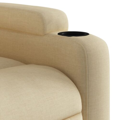 Lift Up Stand Massage Recliner Chair Fabric Lounge Sofa Armchair Couch Massager - Image 10