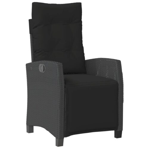 3-Piece Outdoor Dining Set Garden Patio Bistro Chairs Wicker Rattan Furniture - Image 2