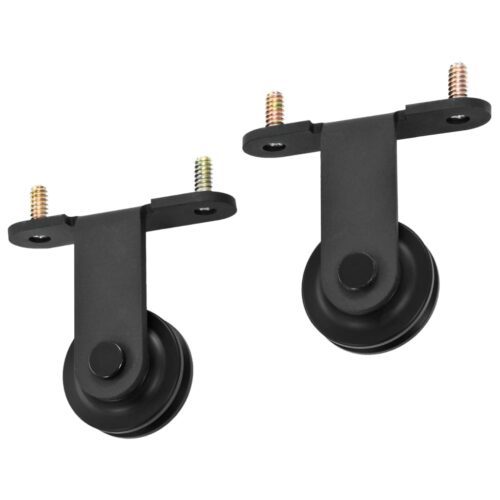 Sliding Door SKIEN Hardware Kit 200cm Steel Black - Image 4