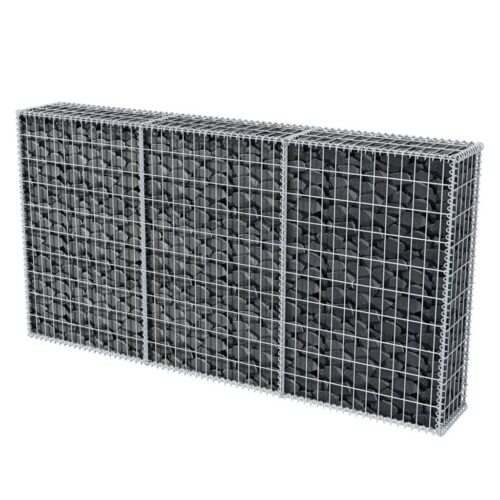 Gabion Basket Galvanised Steel 200x30x100cm - Image 4