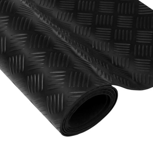 Rubber Floor Mat Anti-Slip 5 x 1m Checker Plate - Image 4