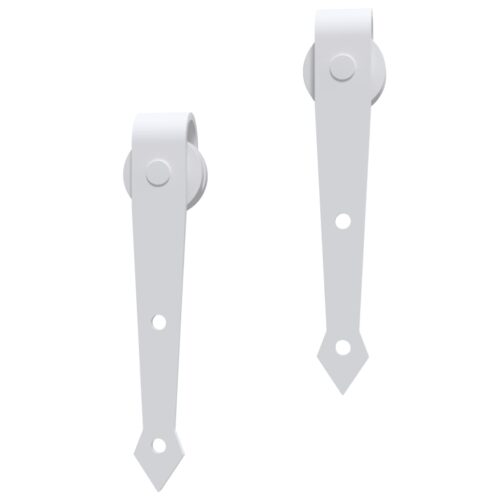 Sliding Barn Door Hardware Track Set Office Bedroom Closet 70x210cm Solid Wood - Image 9