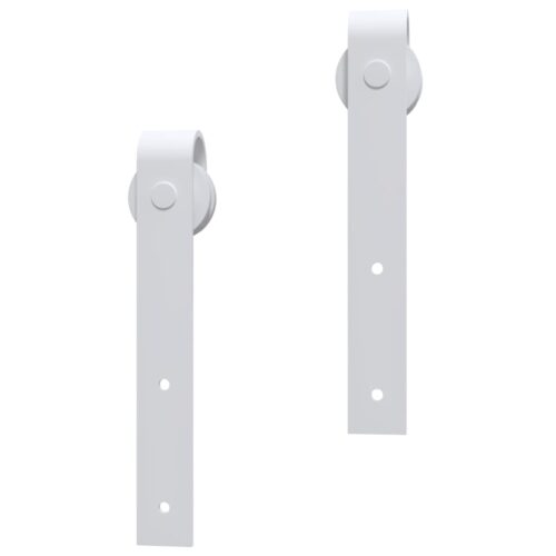 Sliding Barn Door Hardware Track Set Bedroom Interior Closet 70x210cm Solid Wood - Image 9