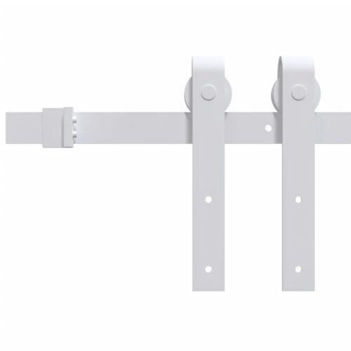 Sliding Barn Door Hardware Track Set Bedroom Interior Closet 70x210cm Solid Wood - Image 8