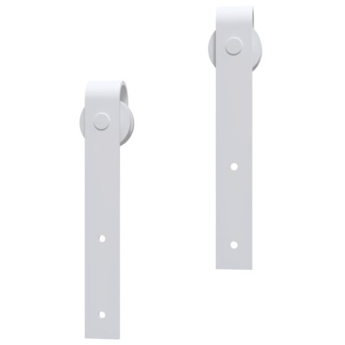 Sliding Barn Door Hardware Track Set Bedroom Interior Closet 70x210cm Solid Wood - Image 9