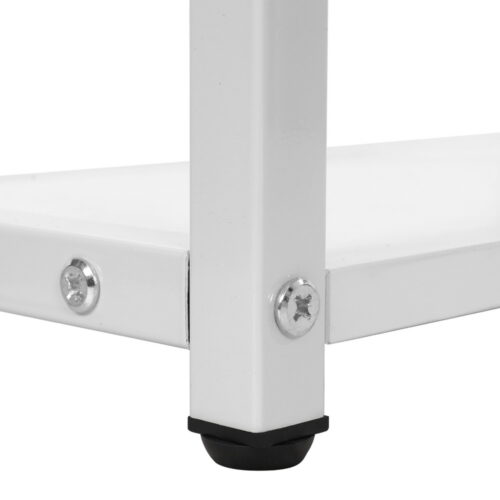 Artiss Computer Desk Drawer Shelves Study Table 120CM White - Image 4