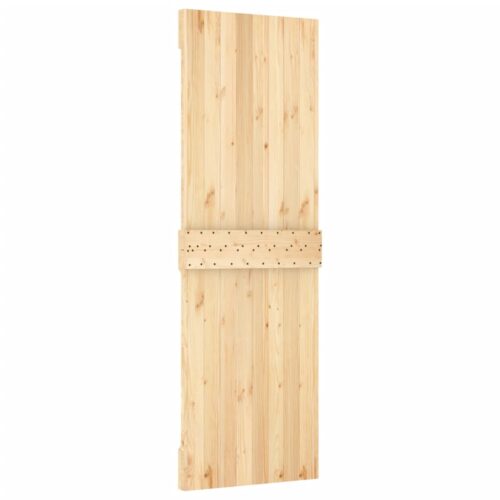 Sliding Barn Door Hardware Track Set Bedroom Interior Closet 70x210cm Solid Wood - Image 5
