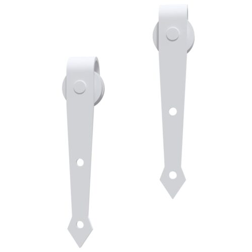 Sliding Barn Door Hardware Track Set Bedroom Interior Closet 70x210cm Solid Wood - Image 9
