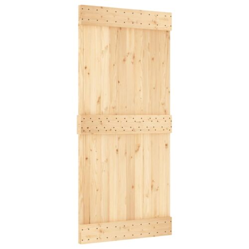 Sliding Barn Door Hardware Track Interior Kit Bedroom Closet Kitchen 95x210cm - Image 3