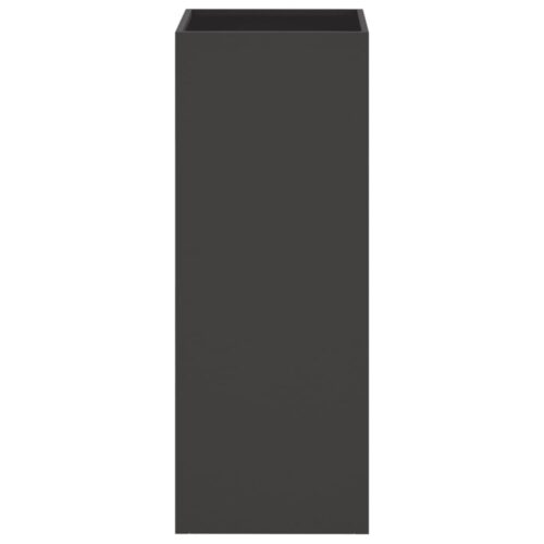 Raised Garden Bed Grow Box Pot Planter Cold Rolled Steel Black 32x27.5x75 cm - Image 5