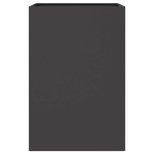 Raised Garden Bed Grow Box Pot Planter Cold Rolled Steel Black 52x48x75cm - Image 5