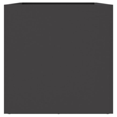 Raised Garden Bed Grow Box Pot Planter Cold Rolled Steel Black 62x30x29 cm - Image 6
