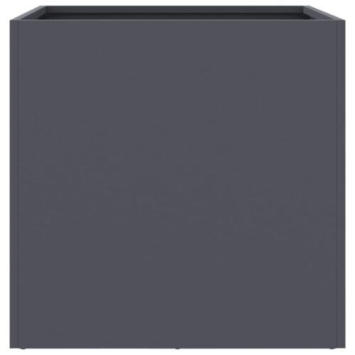 Planters 2 pcs Anthracite 49x47x46 cm Cold-rolled Steel - Image 5